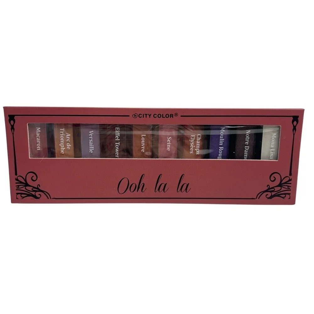 City Color Ooh La La Eyeshadow‎ Palette 10 Colors New Sealed Makeup
